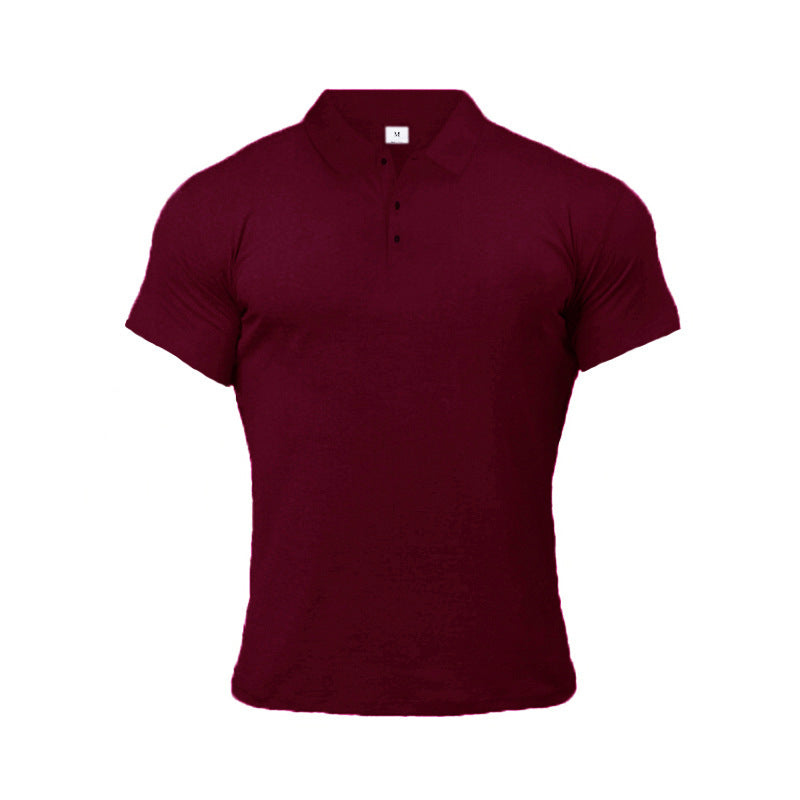 Polo Shirt Short-sleeved Tops Men's