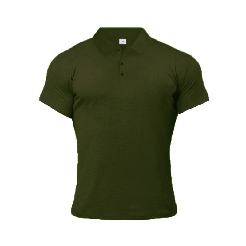Polo Shirt Short-sleeved Tops Men's