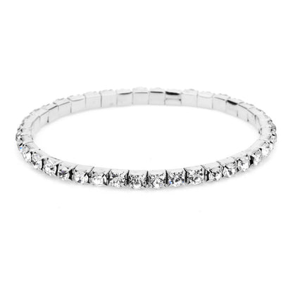 Crystal anklet bracelet