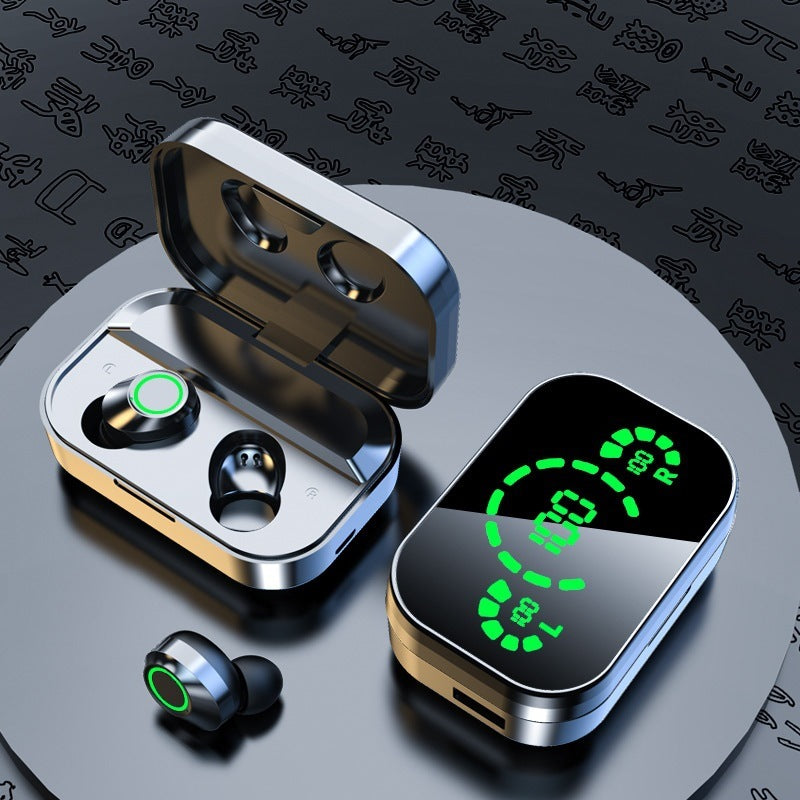 YD03 Wireless Bluetooth Smart Digital Display EARPHONES