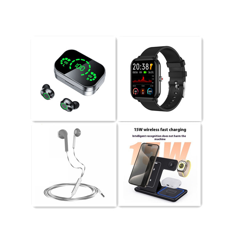 YD03 Wireless Bluetooth Smart Digital Display EARPHONES