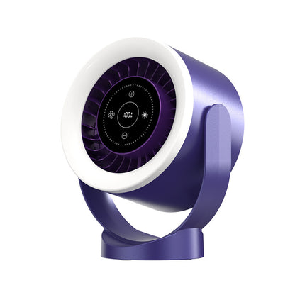 Desktop Adjustable Fan Light Rechargeable Wall Mount