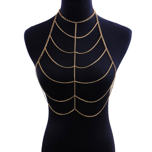 Hipster Bikini Body Chain Chest Chain