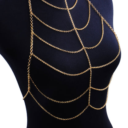 Hipster Bikini Body Chain Chest Chain