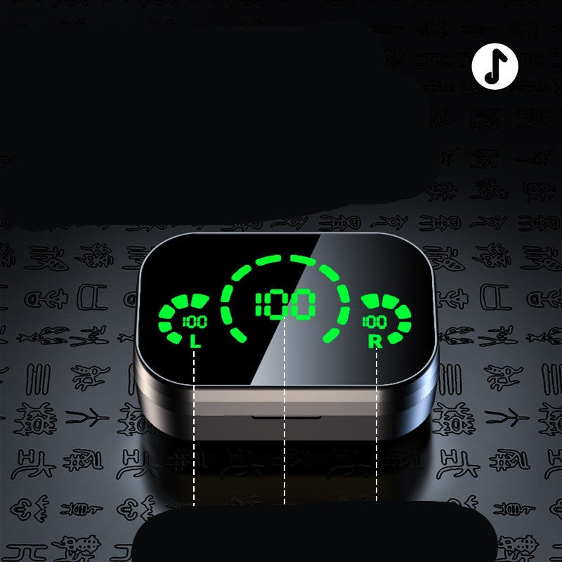 YD03 Wireless Bluetooth Smart Digital Display EARPHONES