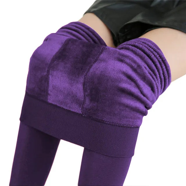 Leggings de invierno cálidos para mujer