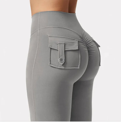 High-Waisted Cargo Joggers